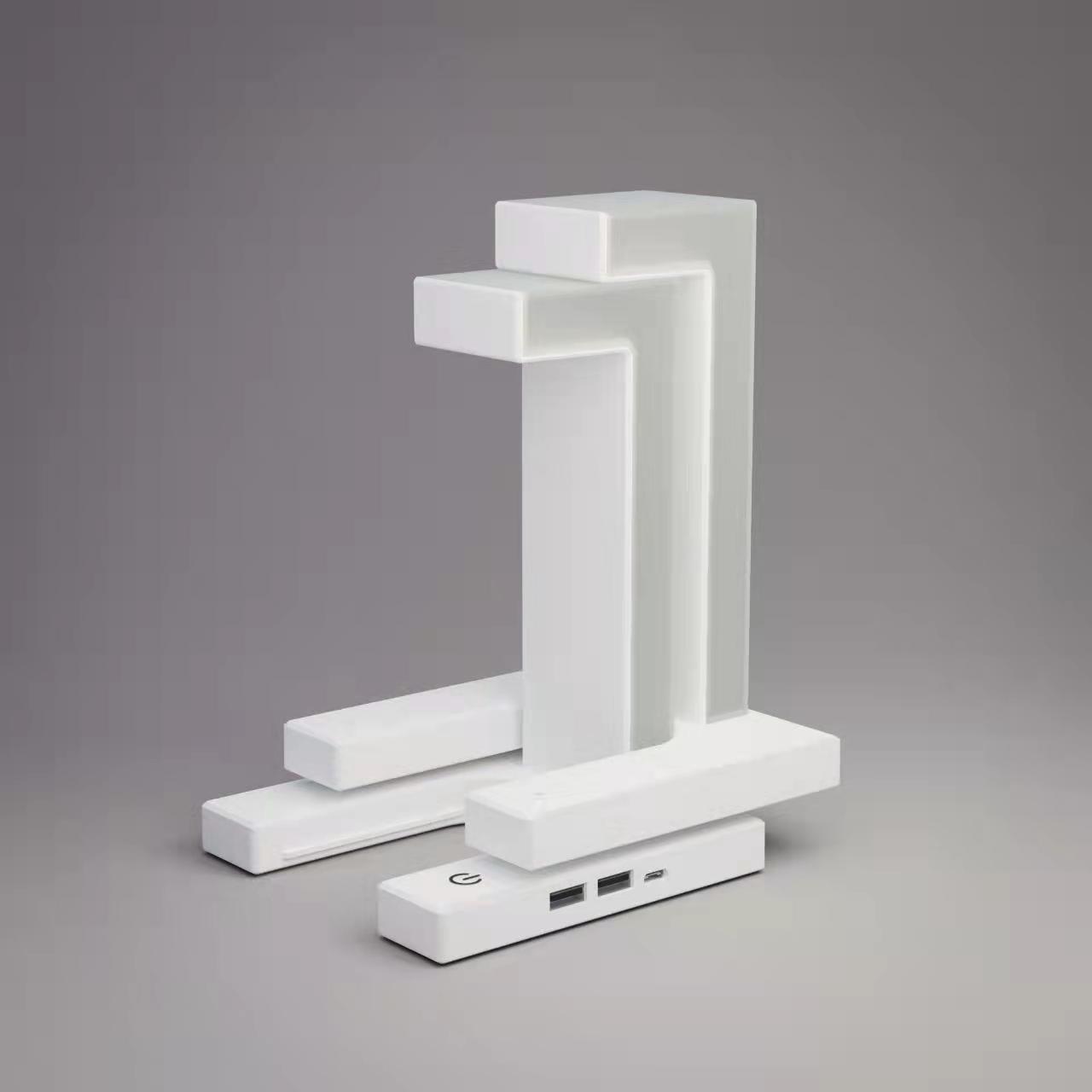 Modern Floating LED Table Lamp with Wireless Charging – Creative Magnetic Suspension Desk Light for Bedroom & Office
