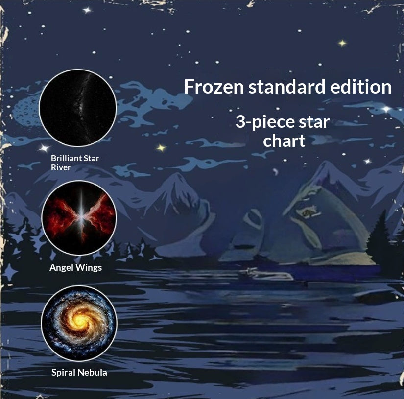 USB Powered Starry Sky Projection Night Light for Bedroom & Nursery